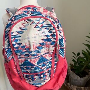The North Face Vault Backpack Pink Blue GUC